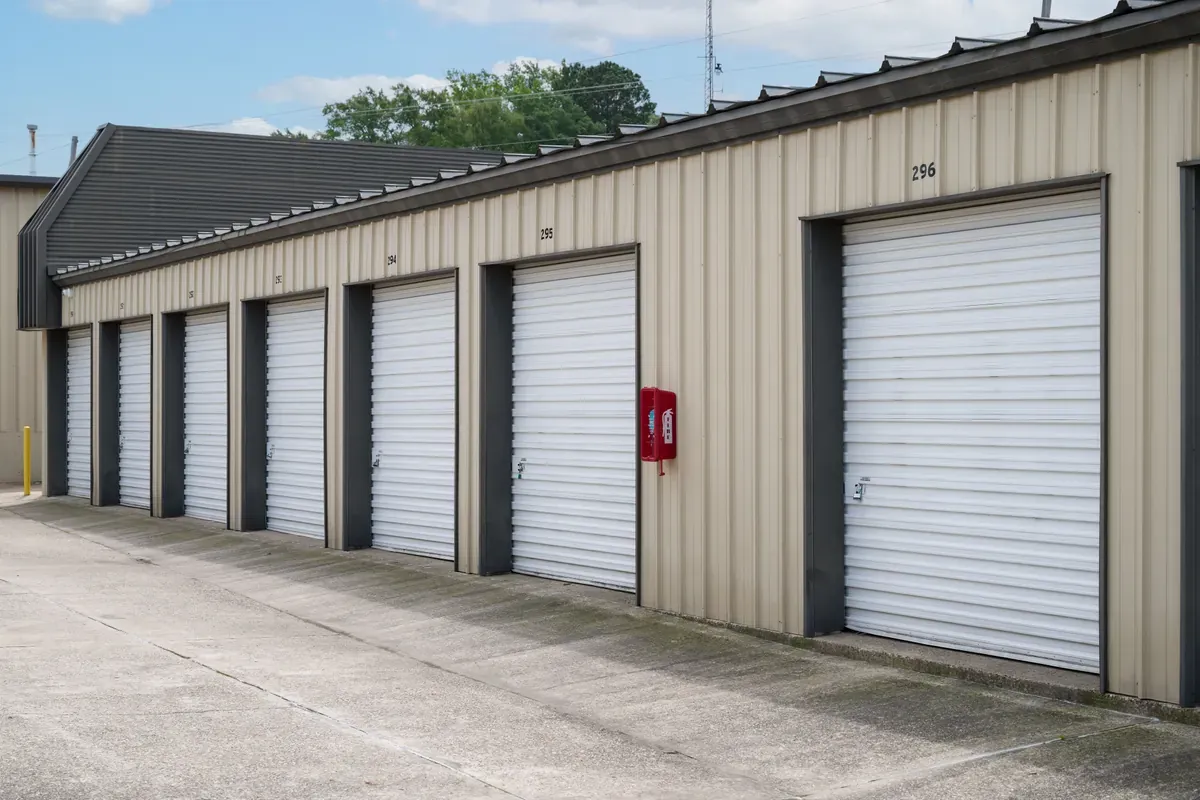 Outside units KO Storage of Ruston, Louisiana